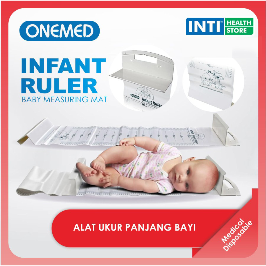 ONEMED Infant Ruler | Baby Measuring Tape | Pengukur Tinggi Badan Bayi