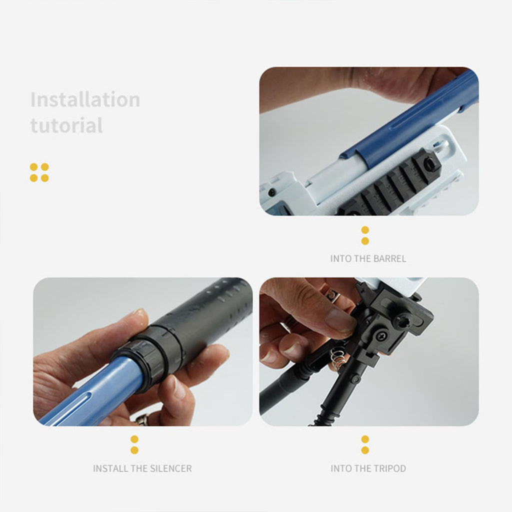 Senjata Mainan Sniper Mainan Gun AWM/702/M24/M416 Air Soft Gun Rentang 15 Juta Mainan Anak Laki Laki Mainan Edukasi
