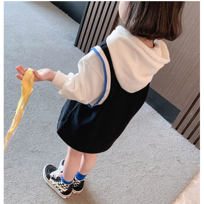 babyfit [3-8thn] baju sweater dress korean style hoody baju anak perempuan import nyl-0616