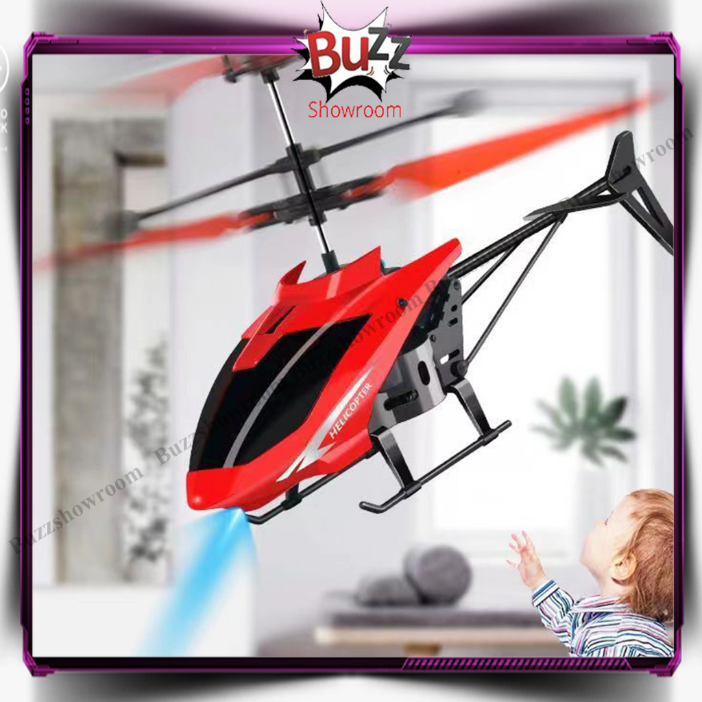 RC Helicopter Remote Control Intelligent Mainan Anak Remot Kontrol 17cm