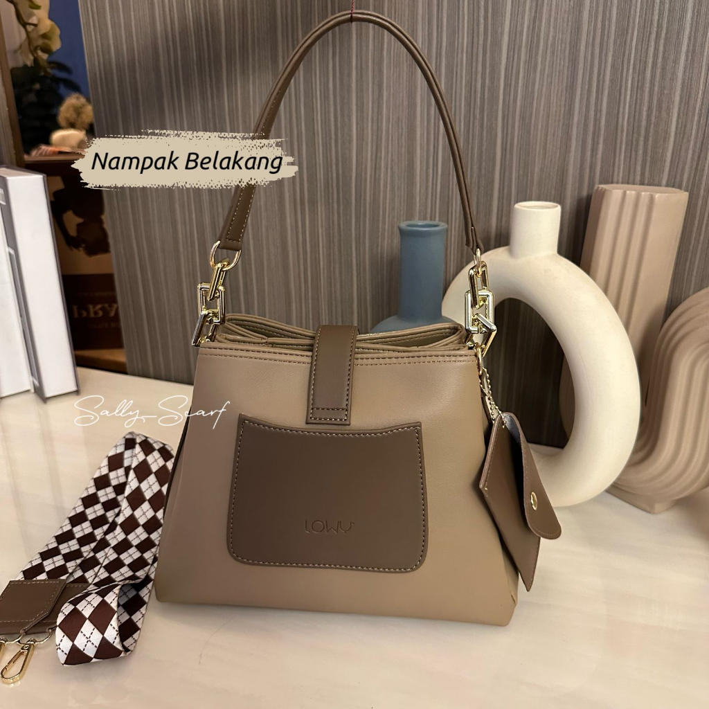 Lowy Estela Bag Selempang / Shoulder bag Free Dompet mini