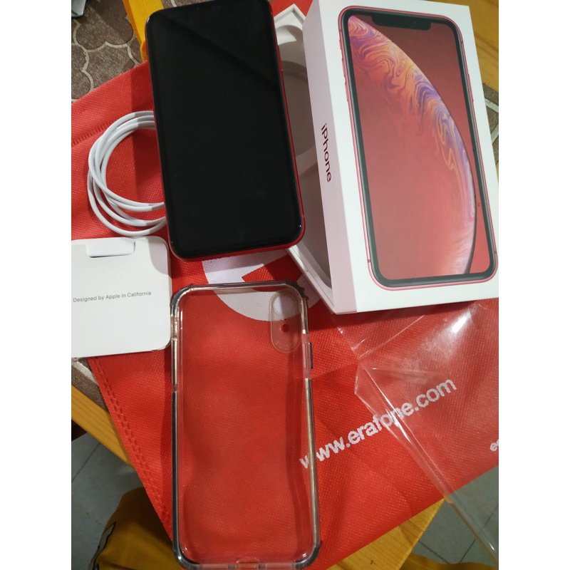 Iphone XR 128 Merah Bekas Ibox