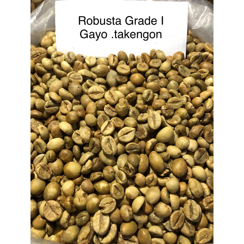 

greenbean kopi robusta gayo