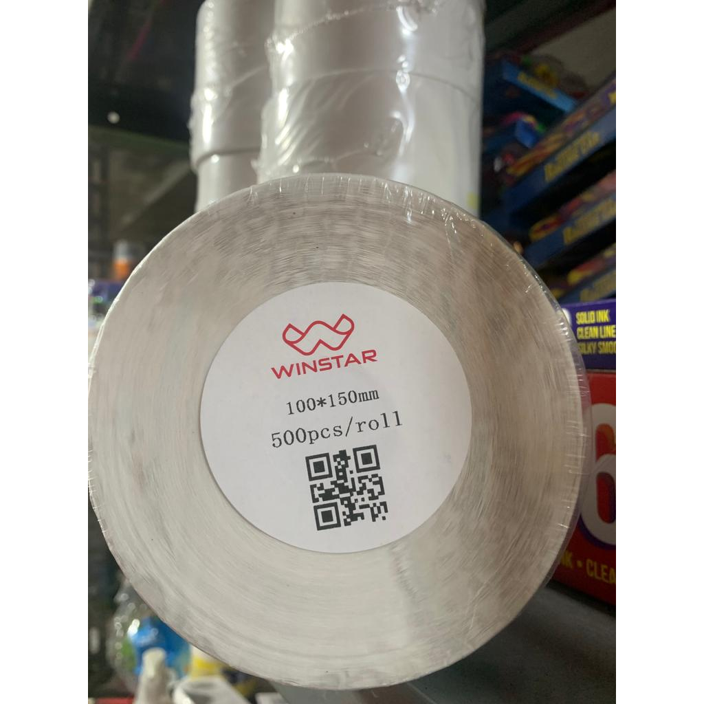 

LABEL THERMAL KERTAS STICKER THERMAL A6 100x150MM LABEL PAPER THERMAL