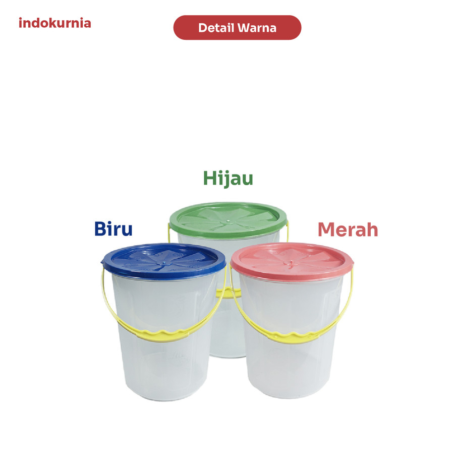 IK - Toples BULAT Gagang 7.5 Liter  SEALWARE TOPLES CEMILAN KUE PEYEK