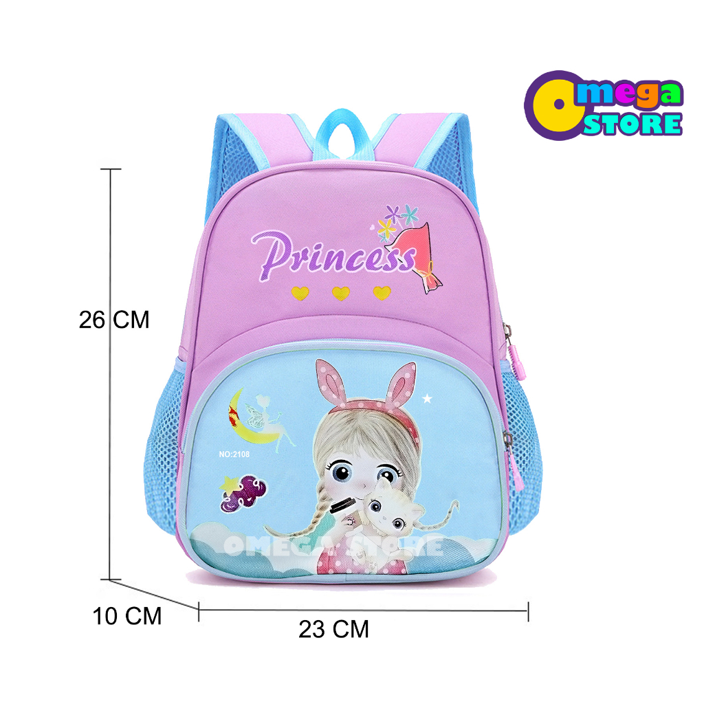 [O&amp;S]Tas Ransel Anak Paud/TK Backpack Karakter Marvel Tas Punggung Anak Lucu - OS1012