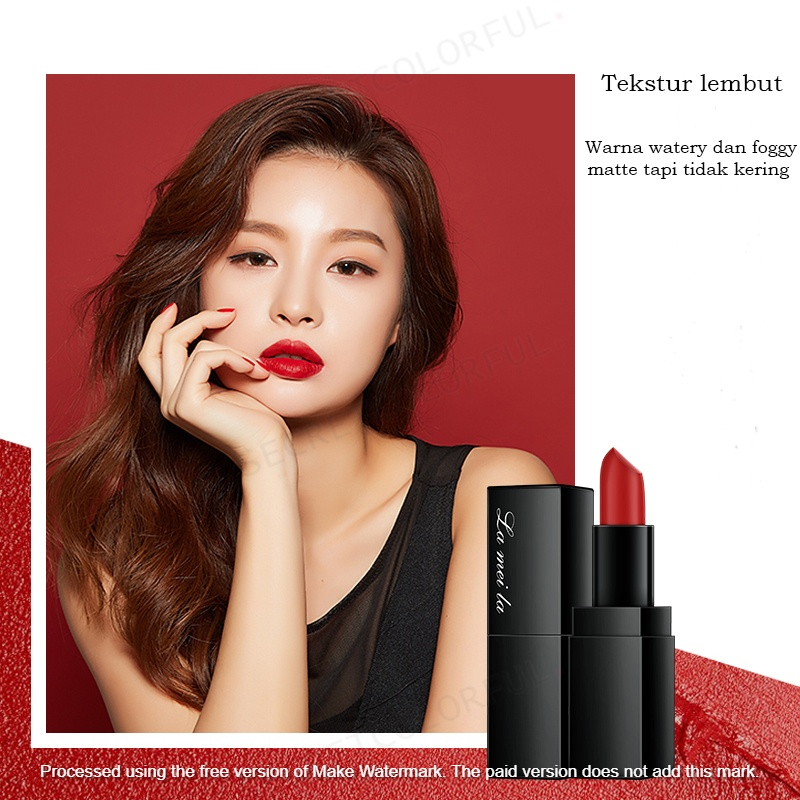 LAMEILA Pure Color Focus Lipstick pelembab matte