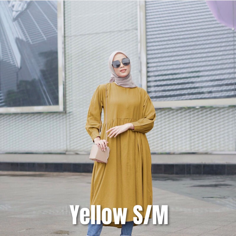 SALE MIDI TUNIK BY VANILLA HIJAB