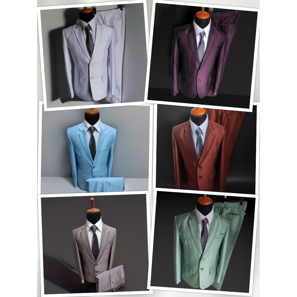 SETELAN JAS bahan semi woll kilap SAGE GREEN jas pengantin jas nikah jas pernikahan jas  akat nikah 