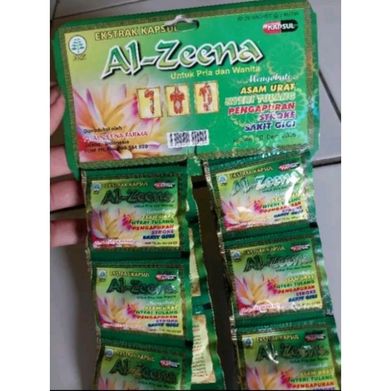 

AL ZEENA KAPSUL ASAM URAT ORIGINAL
