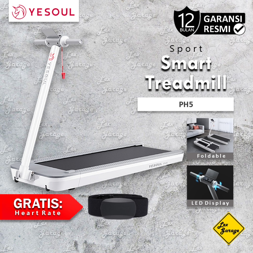 Treadmill Elektrik Yesoul PH5 Home Smart Alat Fitness Cardio