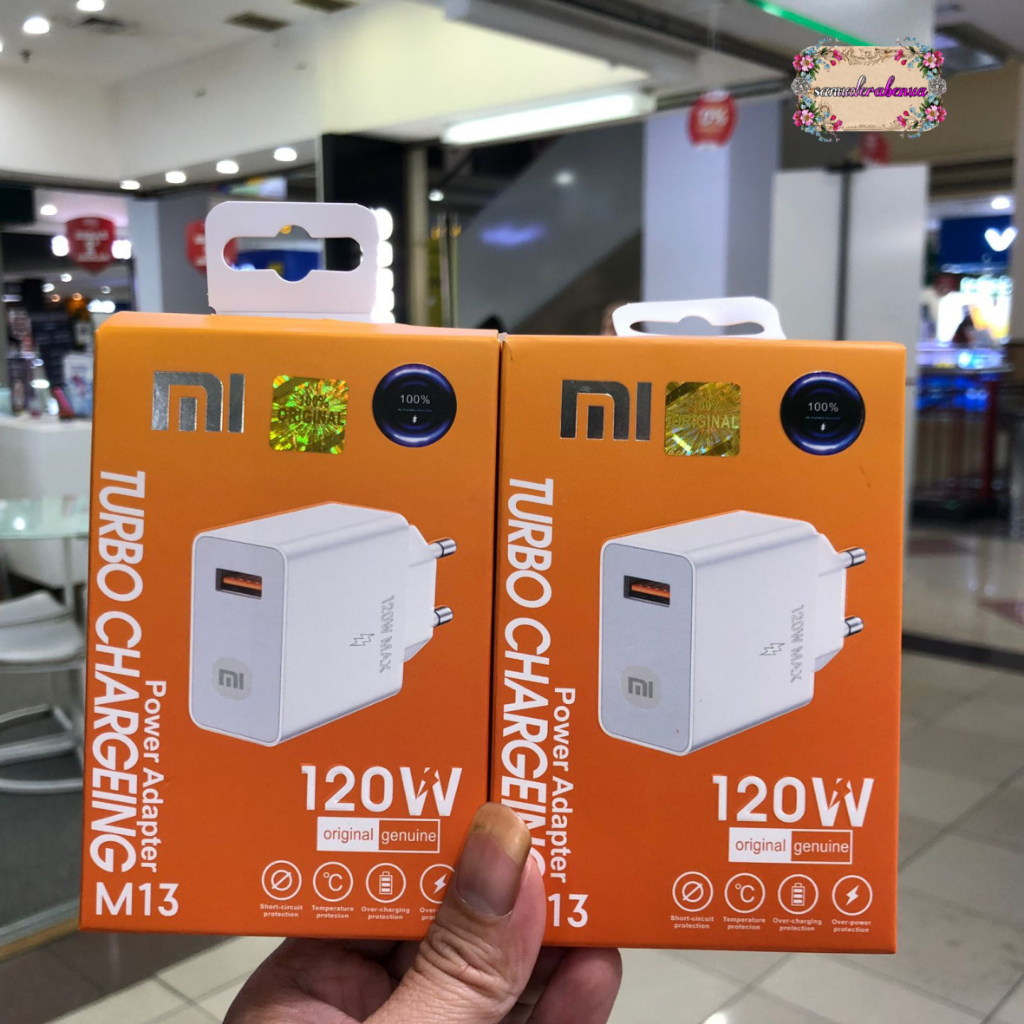 Batok adaptor charger Cashan tc ORIGINAL 100% XIAOMI 120W TURBO CHARGER Redmi note 9 10 11 12 pro 9a 9c 9 10 10a 10c 12c 11 Poco F4 Poco X3 SB5623