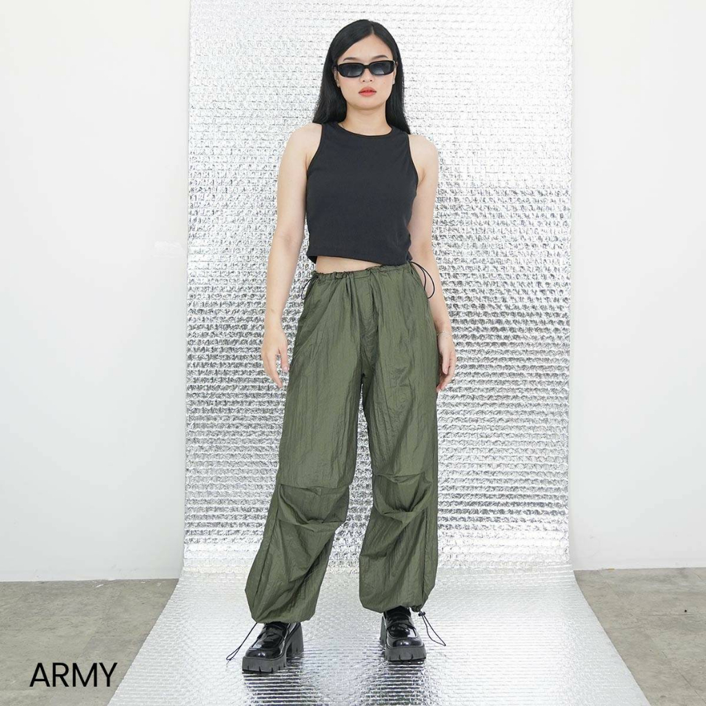 Cargo Pants Crinkle Fumi FG