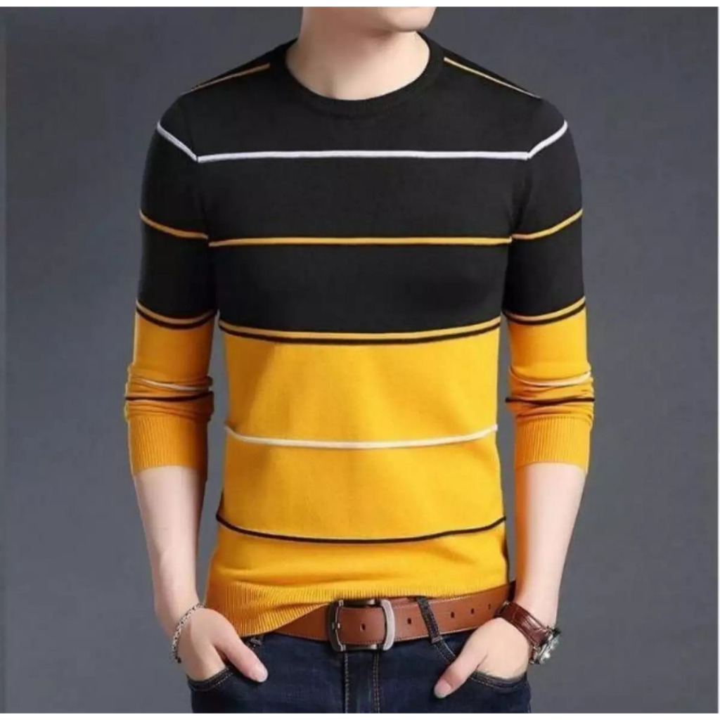 Promo Sweater Keren Kaos Pria Distro Harvest Sweatshirt Cowok trendy Crewneck Sweter Remaja Dewasa