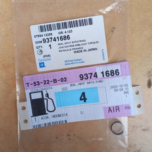 

SALE seal input shaft oring CAPTIVA GM 93741686