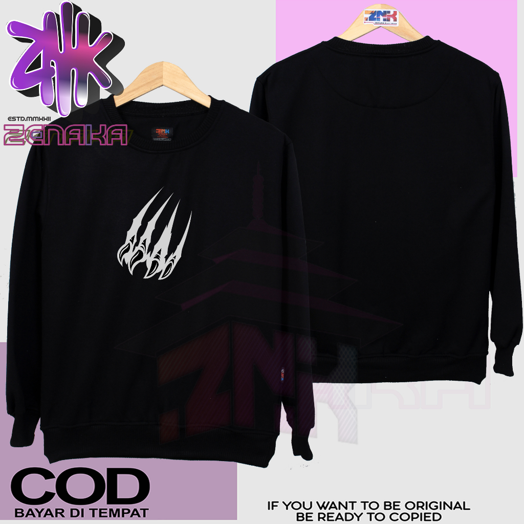 Zenaka Crewneck pria distro aesthetic Crewneck pria oversize tebal polos mint Sweater pria distro keren 2023 Sweater pria distro tebal aesthtetic Jaket pria keren distro terbaru 2023 Hoodie pria distro aesthetic graffity simple garfield