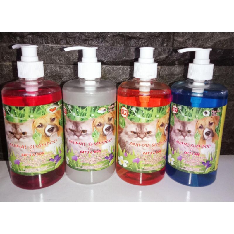 Sampo HPJ Cat &amp; Dog 500ml / Shampo+Conditioner kucing dan anjing