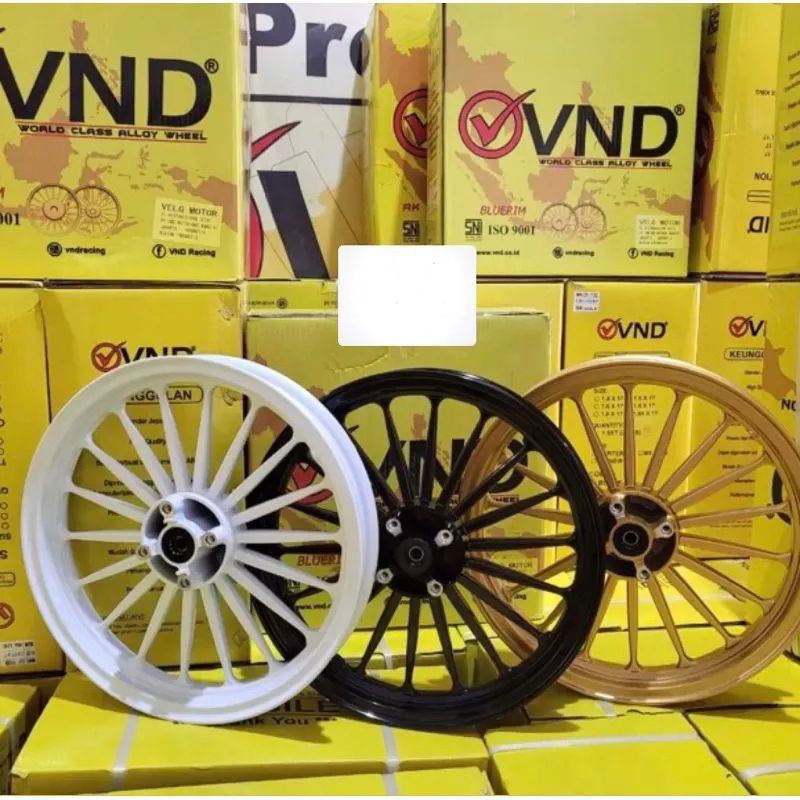 VELG VND BLUERIM PALANG 18 UKURAN 185 X 215 RING 14 VARIO 110 125 150 BEAT SCOOPY GENIO GALAXY VELG 