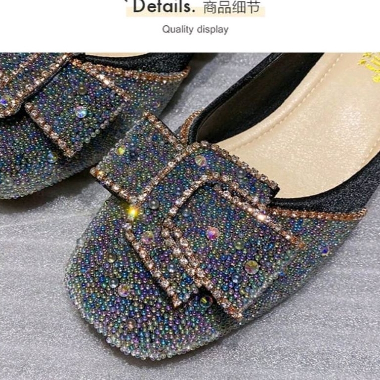 KANOSUE SEPATU PESTA DIAMOND SWAROVSKI KS2125 IQ