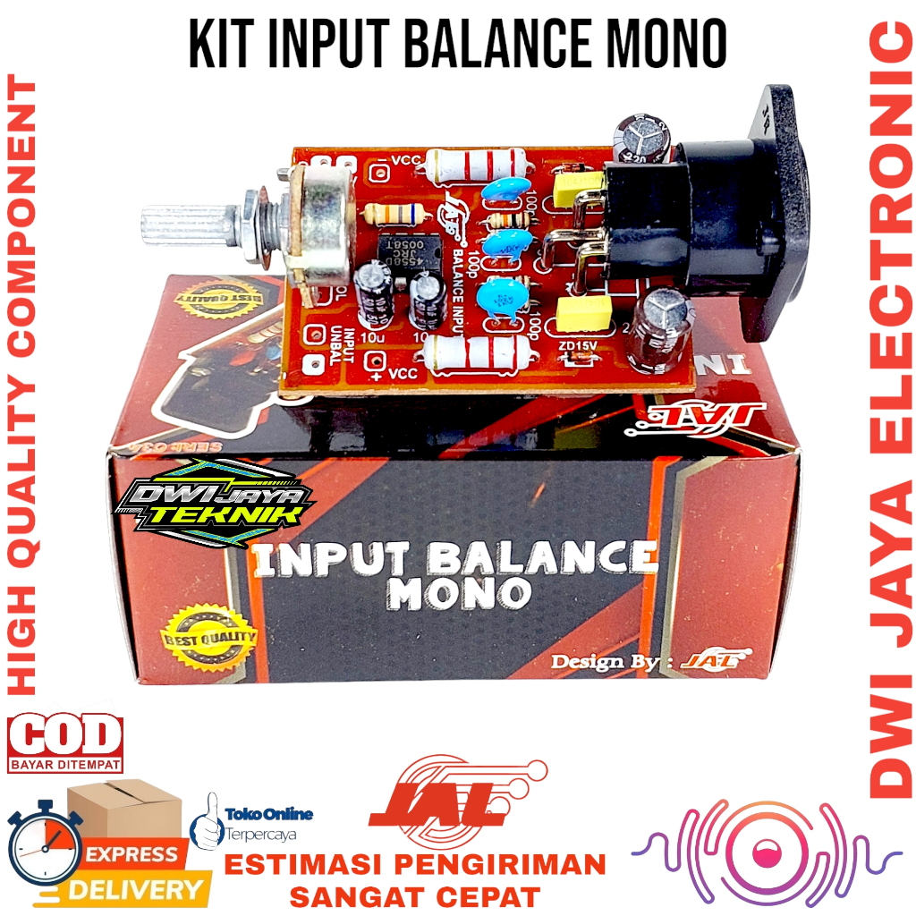 KIT INPUT BALANCE MONO Kit JAL input balance