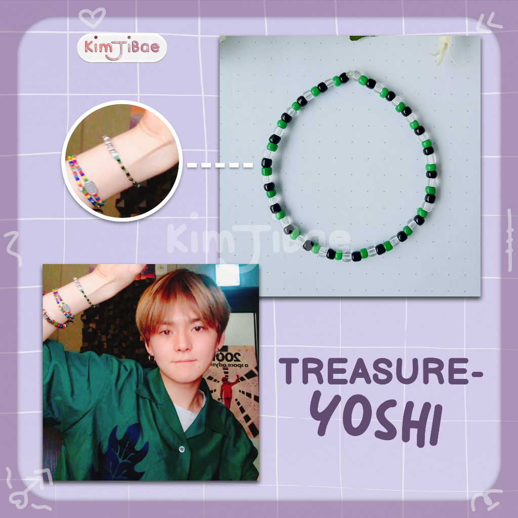 Gelang Treasure Yoshi, Beads Bracelet Kpop