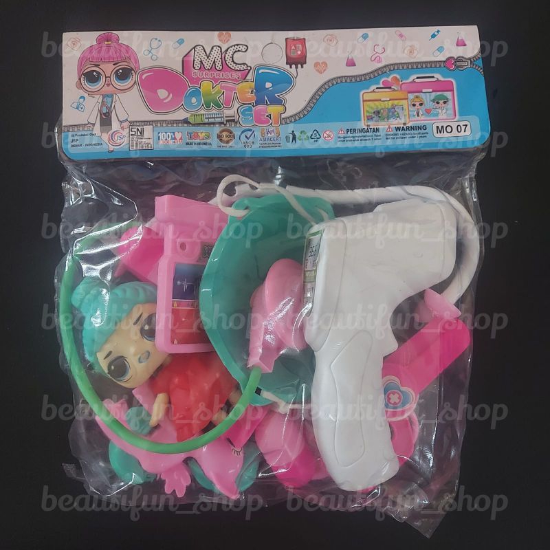 Mainan dokter boneka lol | mainan dokter dokteran anak | mainan edukasi anak pretend play dokter | m