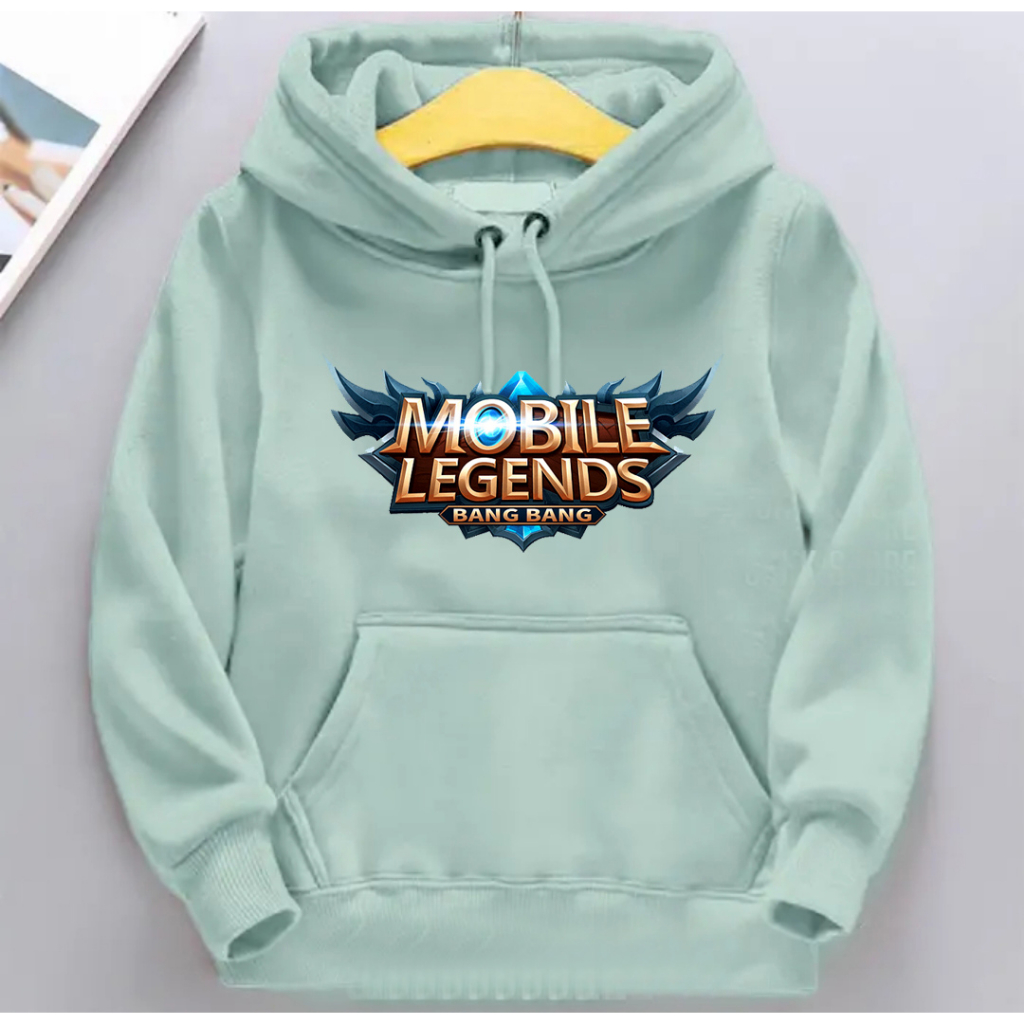 HOODIE ANAK mobile legend LAKI LAKI / PEREMPUAN usia 1 2 3 4 5 6 7 8 9 10 11 12 13 14