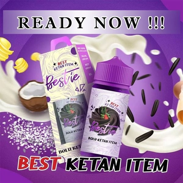 CUKAI 2022 Bestie Bolu Ketan Hitam 100ML by Thirtalabora x Znake - Authentic