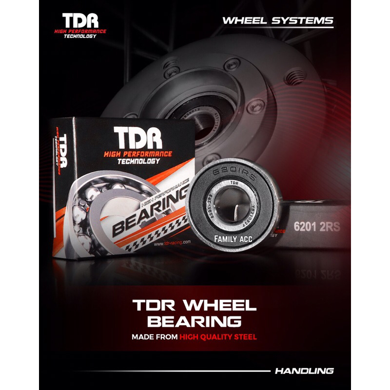 BEARING LAHER TDR RACING ORIGINAL 6300 2RS | 6301 2RS | 6203 2RS | 6201 2RS | 6202 2RS | 6004 2RS | 6302 2RS