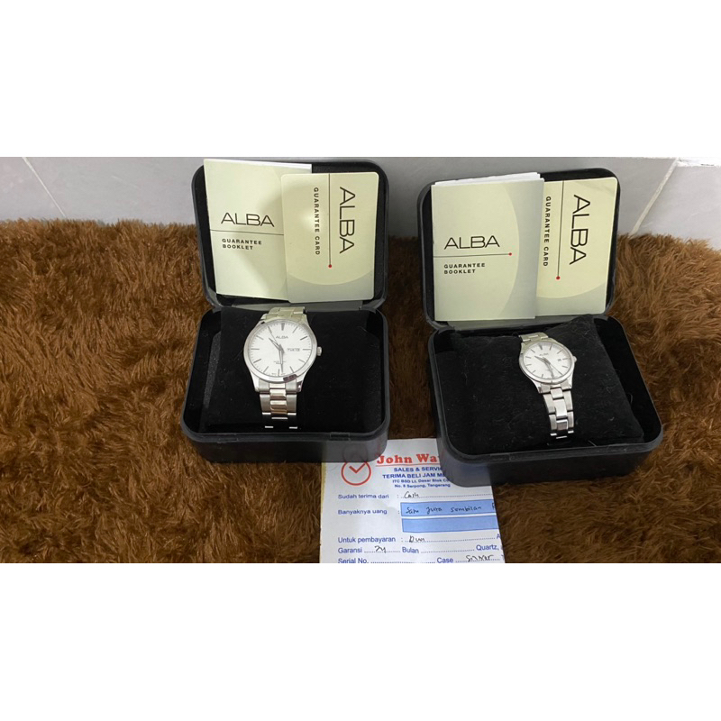 JAM TANGAN ALBA WATER RESIST 5 BAR