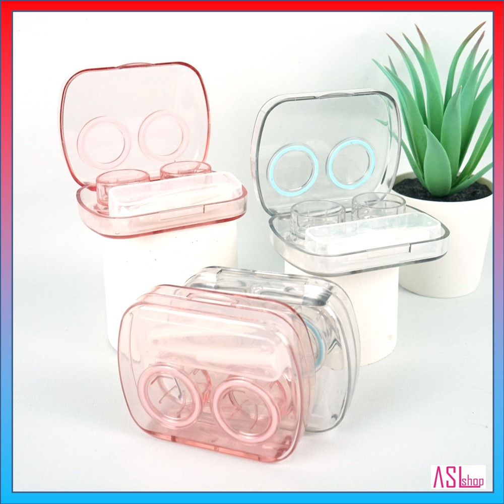 TEMPAT SOFTLENS MINI TRANSPARAN WARNA