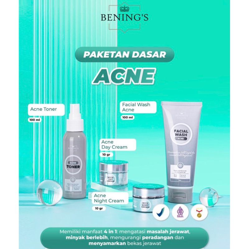 Paket Benings Indonesia  Skincare Bpom BY Dokter Oky Pratama