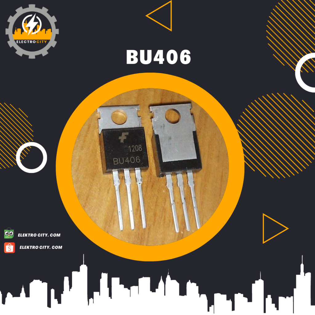 Original BU406 NPN SWITCHING TRANSISTOR TO-252