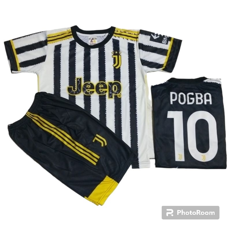 SETELAN JERSEY BOLA JUVENTUSS UMUR 5-12 THN/JERSEY BOLA ANAK ANAK