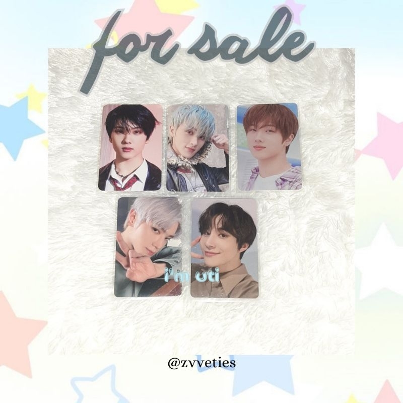 PHOTOCARD/PC MARK JISUNG TAEYONG JUNGWOO BEST FRIEND EVER BFE LIMITED B MD LAUNDRY TINCASE WTMC