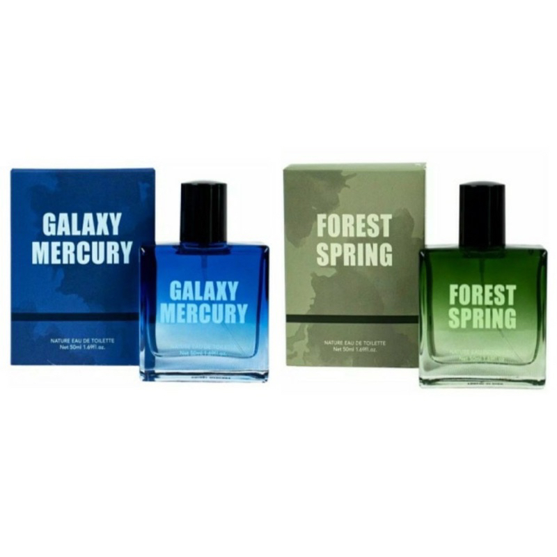 Parfum Pria by Miniso Original Galaxy Mercury dan Forest Spring 50Ml