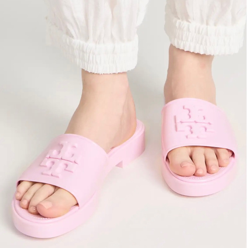 Original Tory Burch Eleanor Jelly Slide Sandal 30mm