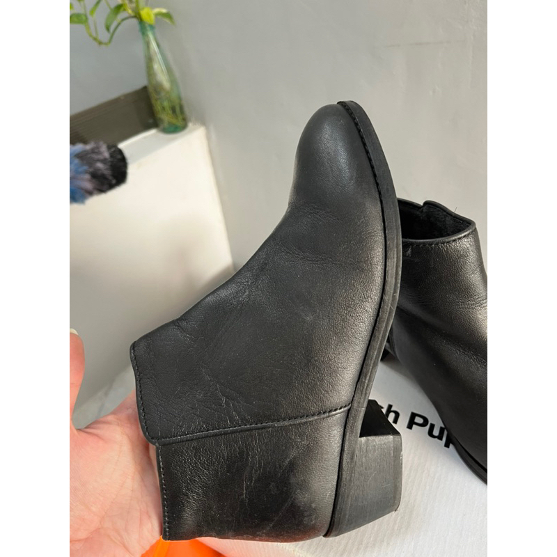 (Preloved) Hush Puppies Rocklyn PT Zip Boots