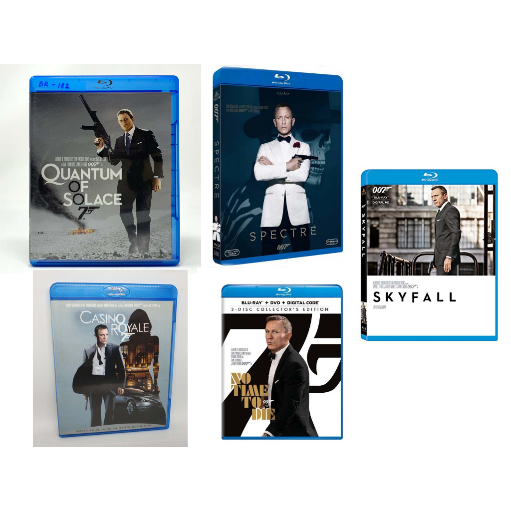 James bond bluray collection