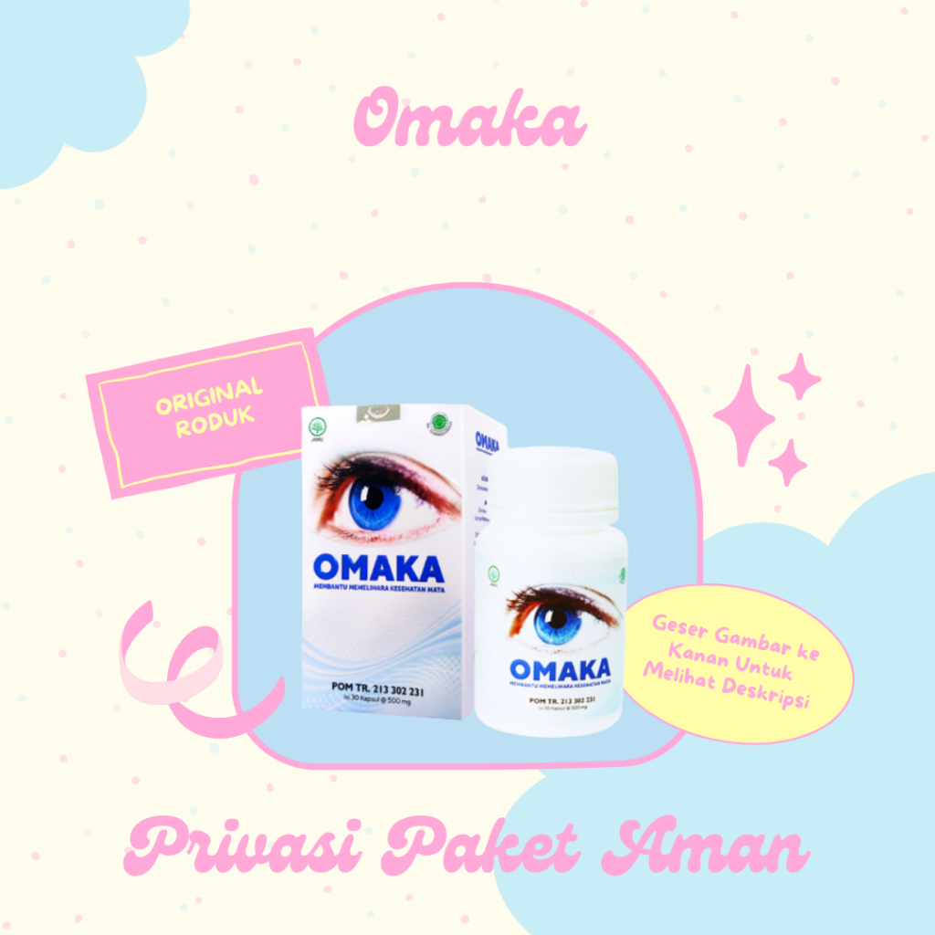 OMAKA ASLI 100% ORIGINAL OBAT HERBAL MENGOBATI MATA MINUS RABUN JAUH