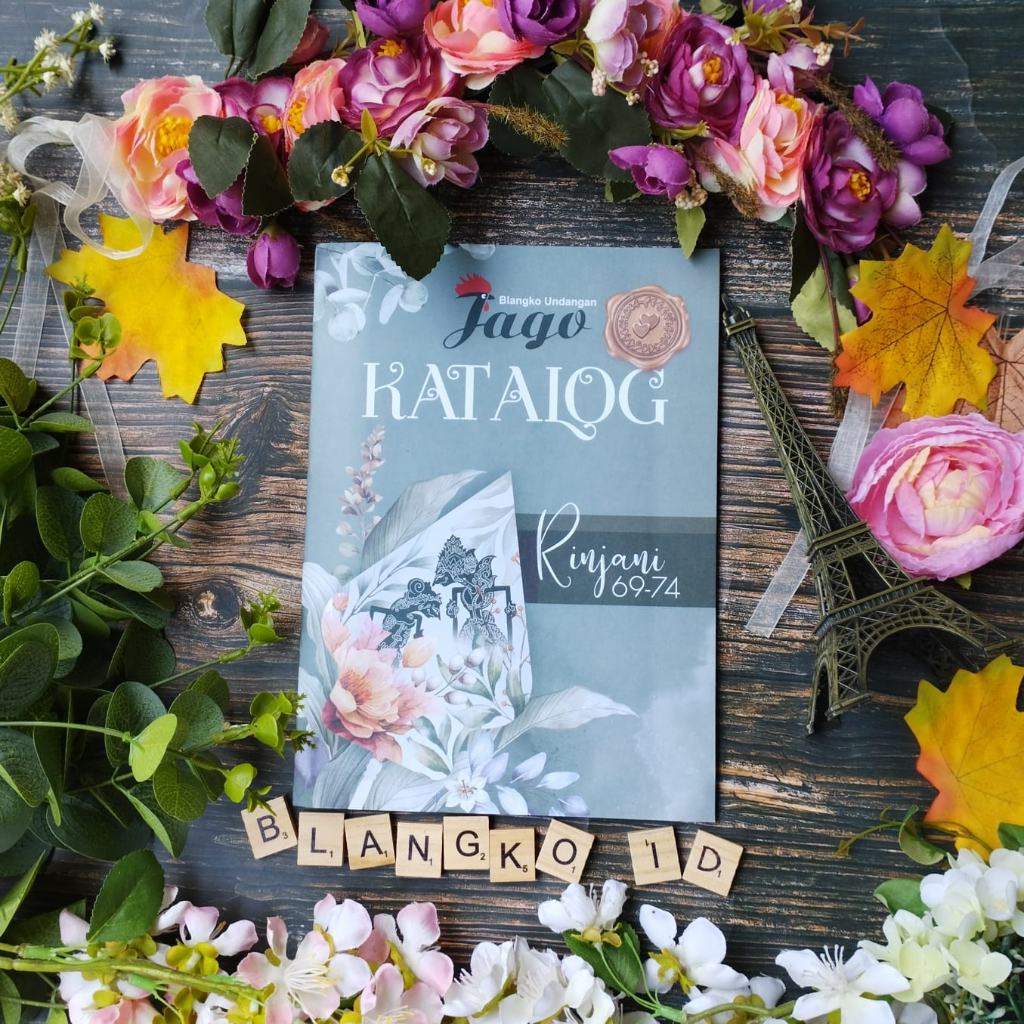 Katalog Blanko Undangan Jago Seri Rinjani (69-74)