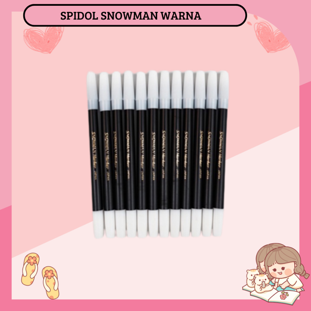 

SPIDOL SNOWMAN KECIL SPIDOL SNOWMAN HITAM