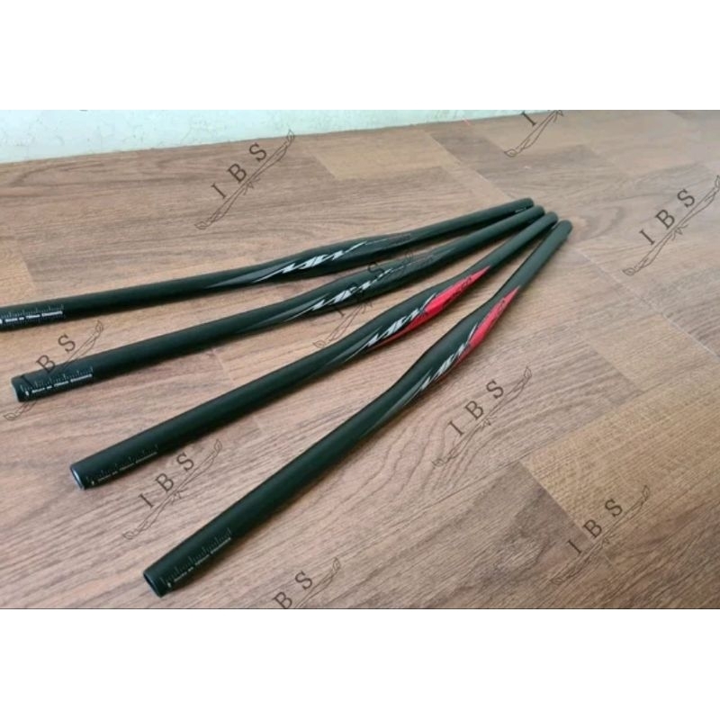 HANDLEBAR STANG SEPEDA MOSSO FLAT OVERSIZE DIAMETER 31.8MM PANJANG 720MM 72CM SETANG SEPEDA