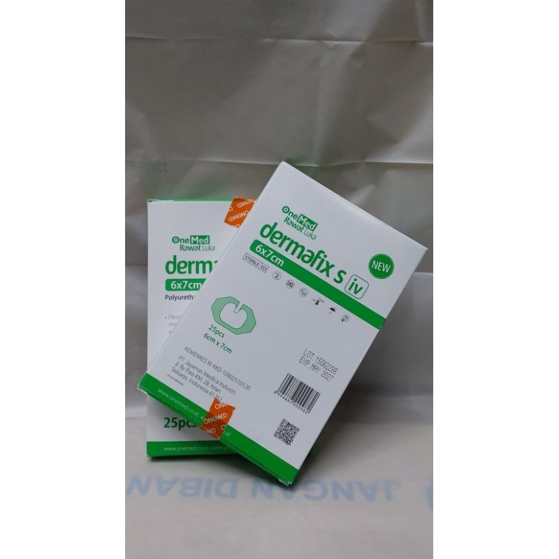 dermafik iv 6 x7 onemed / plester infus