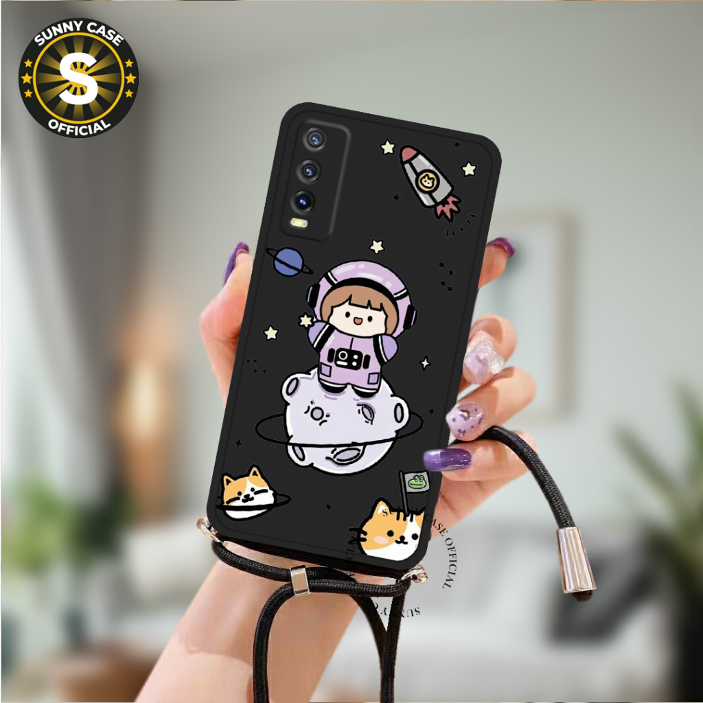 [SMPT-06] Softcase Macaron + Tali For VIVO Y20/Y12S/Y20S Softcase Hp Y20/Y12S/Y20S Casing Hp Y20/Y12