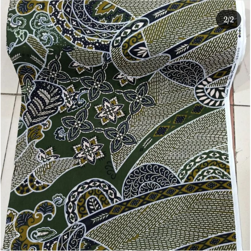 kain batik katun batik meteran bakal seragam