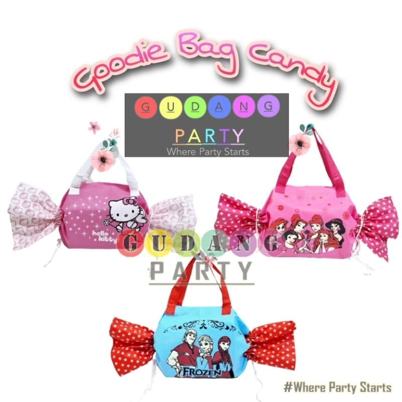 

Spunbond Permen/Goody Bag Candy/Goodie Bag Ultah/Tas Ultah/Tas Souvenir/Tas Bingkisan