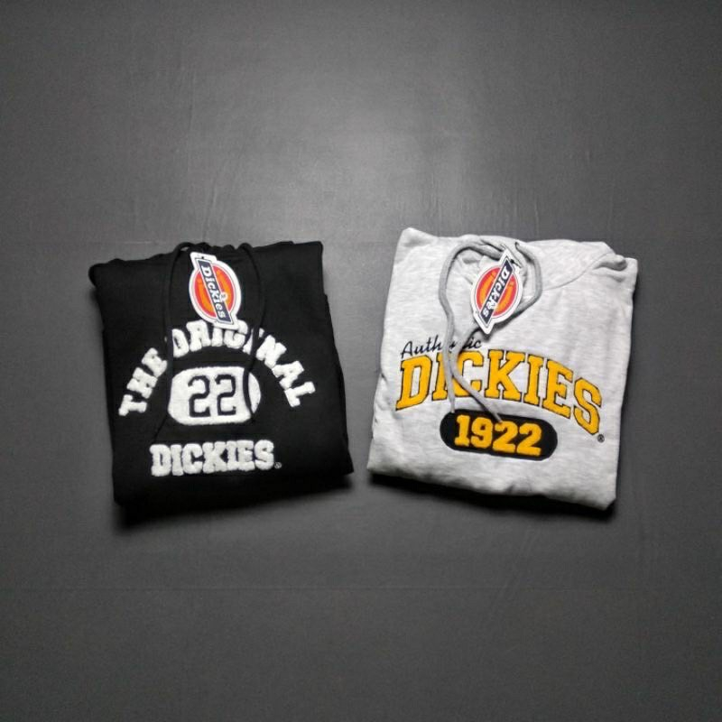 HOODIE DICKIES 1922 BLACK FONT EMBOIRD WHITE - HIGH QUALITY CASUAL HYPE FASHION PRIA