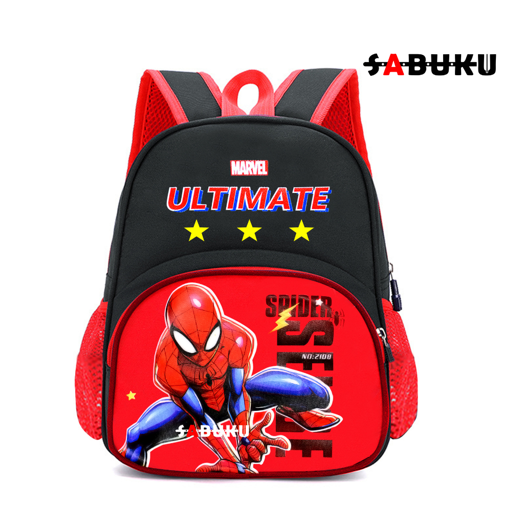 [S&amp;K]Tas Ransel Anak Paud/TK Backpack Karakter Marvel Tas Punggung Anak Lucu - SK1012