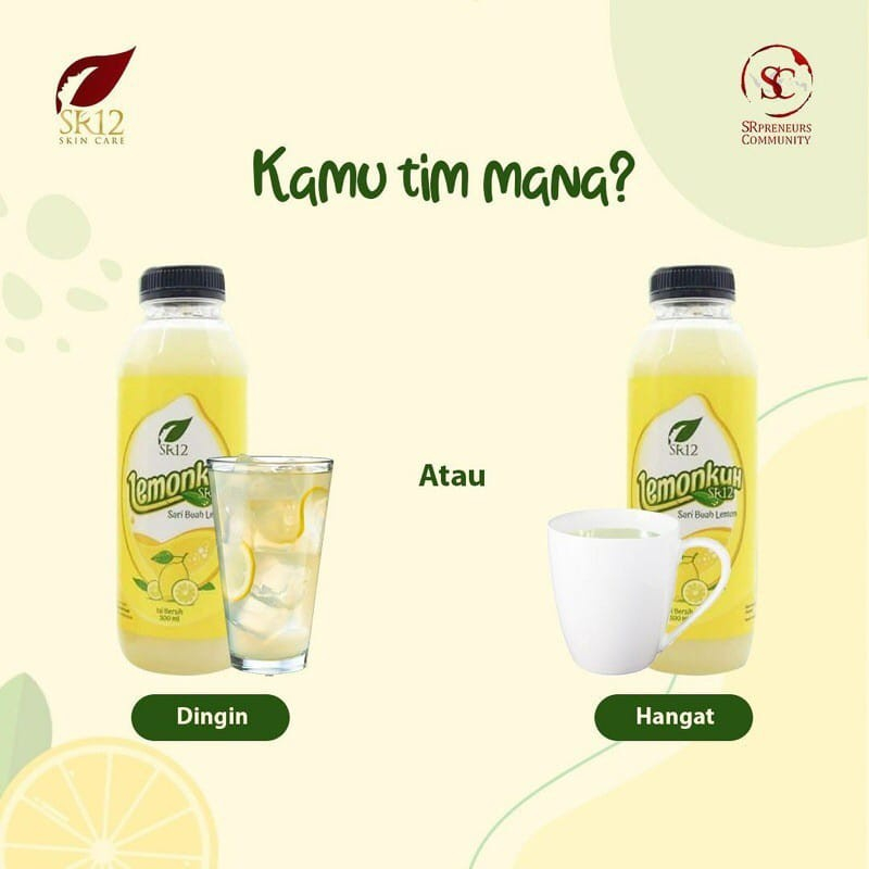 QEILA - SR12 LEMONKUH | MINUMAN NUTRISI DARI SARI LEMON UNTUK DIET